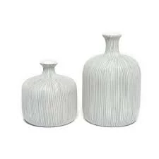 Lindform Medium Grey Bottle Vase