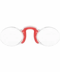 Nooz Occhiali Lettura Senza Aste Forma Ovale Rosso-tomato +3