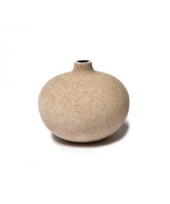 Lindform Small Bari Vase In Dark Sand