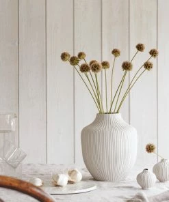 Lindform Kyoto Sandstone Stripe Vase