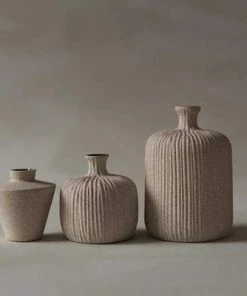 Lindform | Bottle Vase | Light Sand