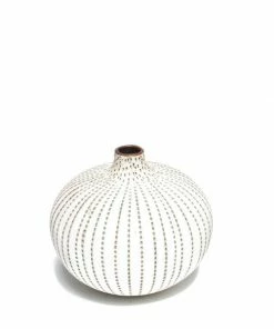 Lindform Bari Vase - Medium In Brown Dots