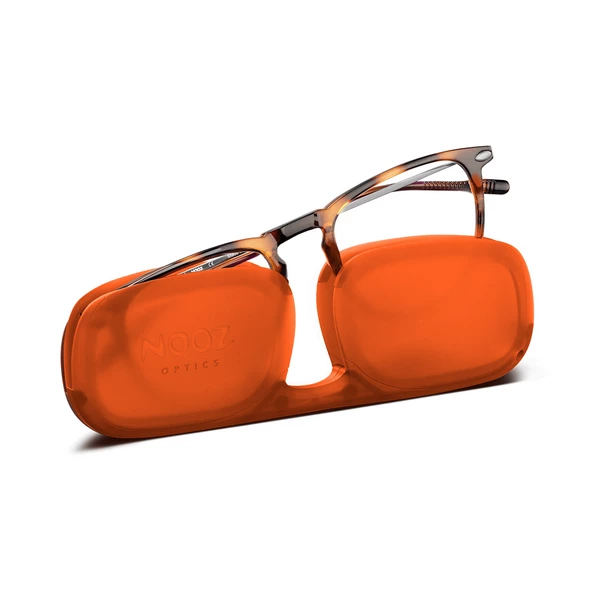 Nooz Reading Glasses +1 Tortoise Bronze Dino With Case Nooz 4 Nooz Reading Glasses +1 Tortoise Bronze Dino With Case Nooz