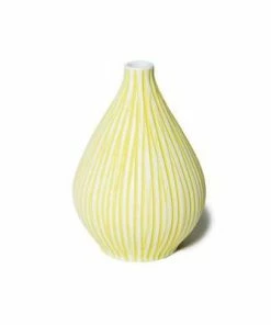 Lindform Kobi Vase | Yellow Stripe