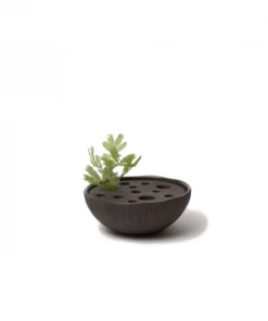 Lindform Straw Vase | Medium Black