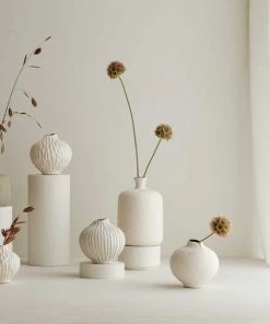 Lindform Line Vase | Small | Sand White
