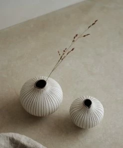 Lindform Line Vase - Small Brown Dots