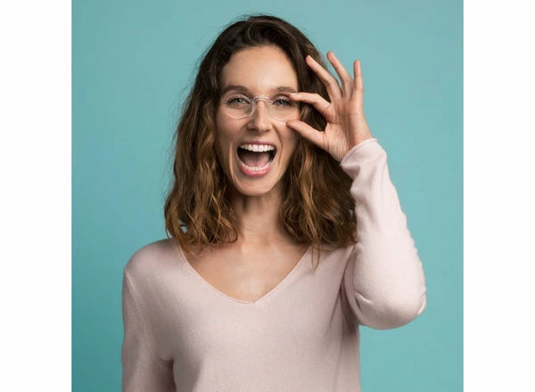 Nooz Occhiali Lettura Senza Aste Forma Ovale Silver +1,5 6 Nooz Occhiali Lettura Senza Aste Forma Ovale Silver +1,5