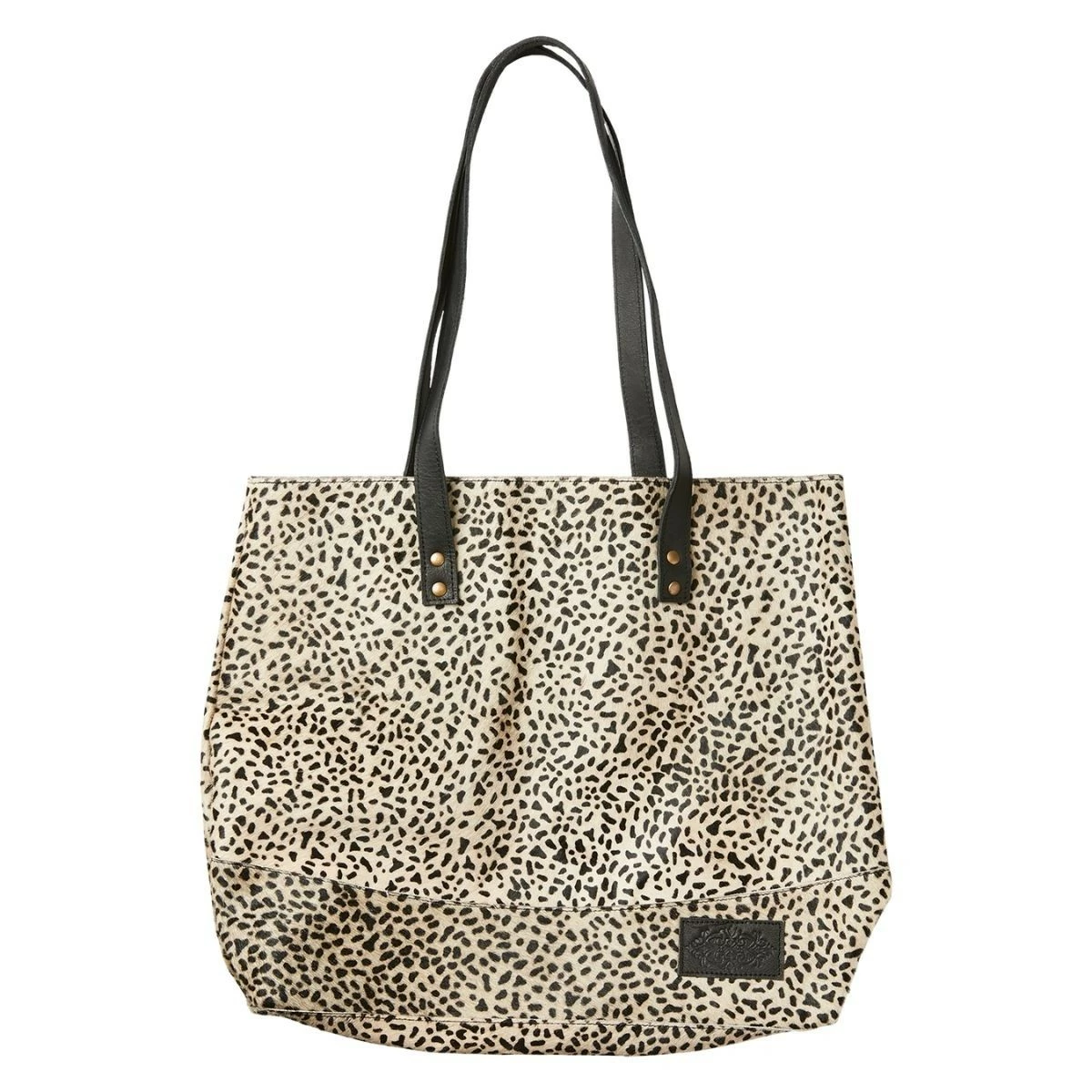 Affari Sac Cabas En Cuir Imprimé Guépard 3 Affari Sac Cabas En Cuir Imprimé Guépard