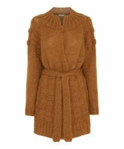 Rabens Saloner Caramel Olufine Cardigan