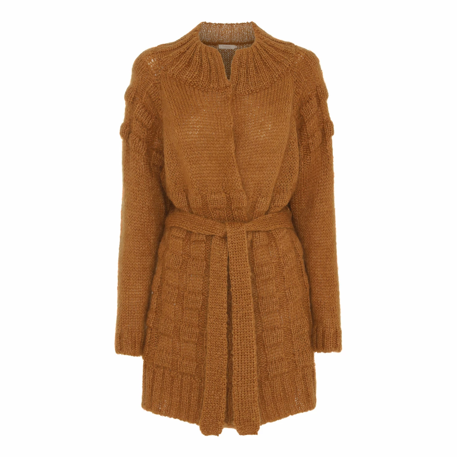 Rabens Saloner Caramel Olufine Cardigan 3 Rabens Saloner Caramel Olufine Cardigan