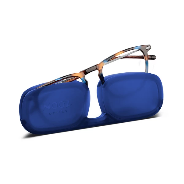 Nooz Reading Glasses +1.5 Tortoise Navy Dino With Case Nooz 4 Nooz Reading Glasses +1.5 Tortoise Navy Dino With Case Nooz