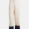 Rabens Saloner Sabina Sunrise Pants Liquorice Chalk