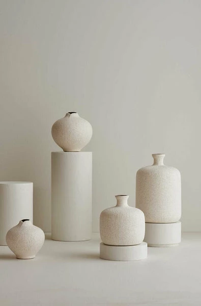Lindform Bottle Vase | Small | Sand White 5 Lindform Bottle Vase | Small | Sand White