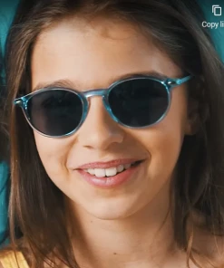 Nooz Cruzy Sunglasses Light Blue Kids Small Polarized Durable