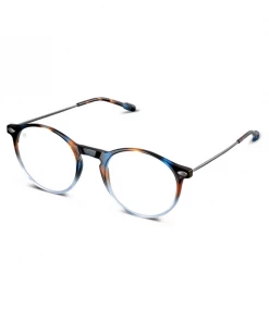 Nooz Reading Glasses +1.5 Tortoise Navy Cruz With Case Nooz