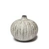 Lindform Medium Bari Vase In Stone Stripe