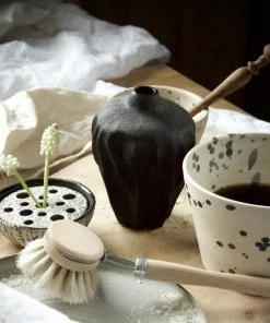 Lindform Flower Seed Vase Black