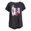 Rabens Saloner Black Sally Layers Raglan T Shirt 2 Rabens Saloner Black Sally Layers Raglan T Shirt