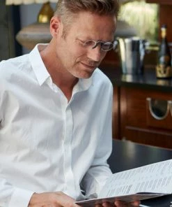 Nooz Occhiali Lettura Senza Aste Forma Ovale Grigio-grey +2,5