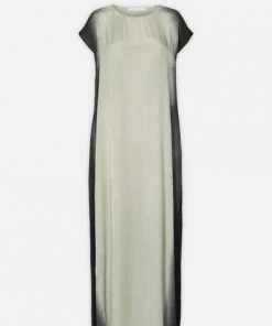 Rabens Saloner Jada Dusk Dress Warm Grey Liquorice