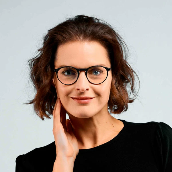 Nooz Black Blue Light +1 Cruz Glasses 6 Nooz Black Blue Light +1 Cruz Glasses