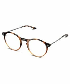 Nooz Blue Light Glasses +1 Bronze Tortoise Cruz With Case Nooz
