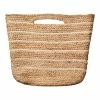 Affari Sac En Jute A Rayures Tisse A La Main