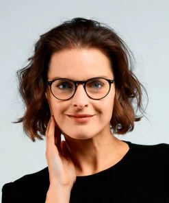 Nooz Black Blue Light +2 Cruz Glasses