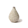 Lindform Kobe Bud Vase In Stone Stripe 1 Lindform Kobe Bud Vase In Stone Stripe
