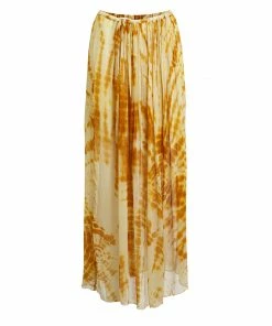 Rabens Saloner Gold Combo Margareth Skirt