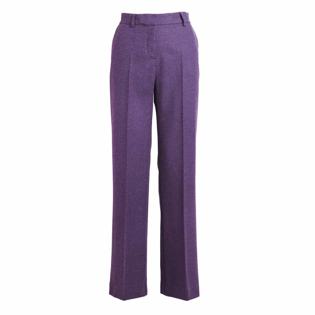 Rabens Saloner Purple Jaqueline Pants 3 Rabens Saloner Purple Jaqueline Pants