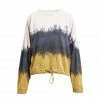 Rabens Saloner Chalk Mustard Sheela Dip Dye Tonal Drawstring Sweat
