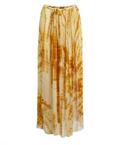 Rabens Saloner Gold Combo Margareth Skirt