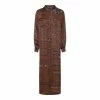 Rabens Saloner Mocha Lisen Dress