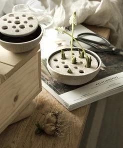 Lindform Straw Vase Sand Medium