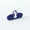 Nooz Rectangular Armless Reading Glasses - BLUE