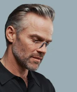 Nooz Rectangular Armless Reading Glasses - GREY