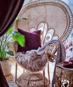 Affari Affari pink cotton fringe blanket L160xW130 cm. 7 Affari Affari pink cotton fringe blanket L160xW130 cm.