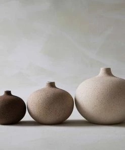 Lindform Bari Vase Dark Sand Medium