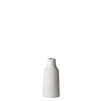 Affari Candleholder 7.5 xh16,5cm in light grey cement-effect polystone 3 Affari Candleholder 7.5 xh16,5cm in light grey cement-effect polystone