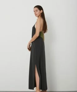 Rabens Saloner Sibel Two Tone Camisole Dress