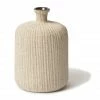 Lindform Bottle Vase Light Sand Stripe Medium