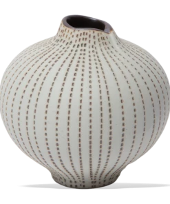 Lindform Line Vase Brown Dots Medium