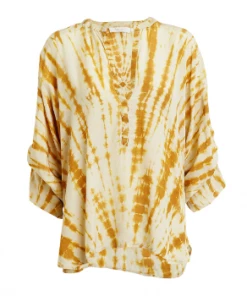 Rabens Saloner Gold Majbrit Heatwave Blouse