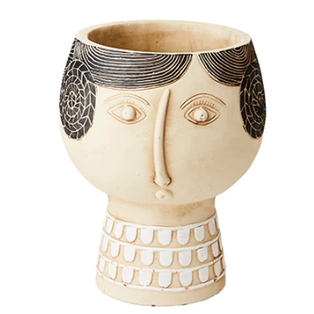 Affari Medium Camille Face Flower Pot 3 Affari Medium Camille Face Flower Pot